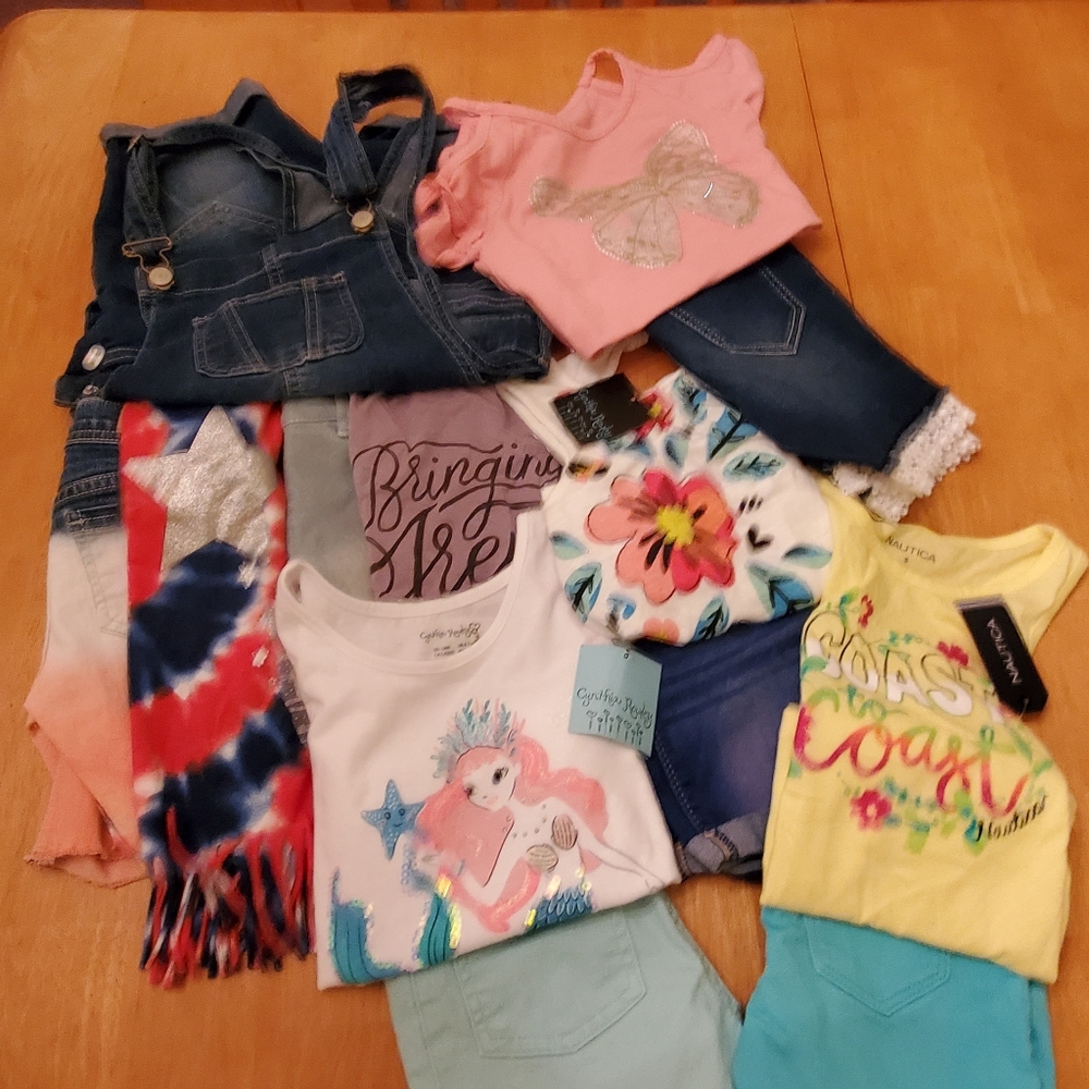 NWT Lot of Girls Summer Outfits